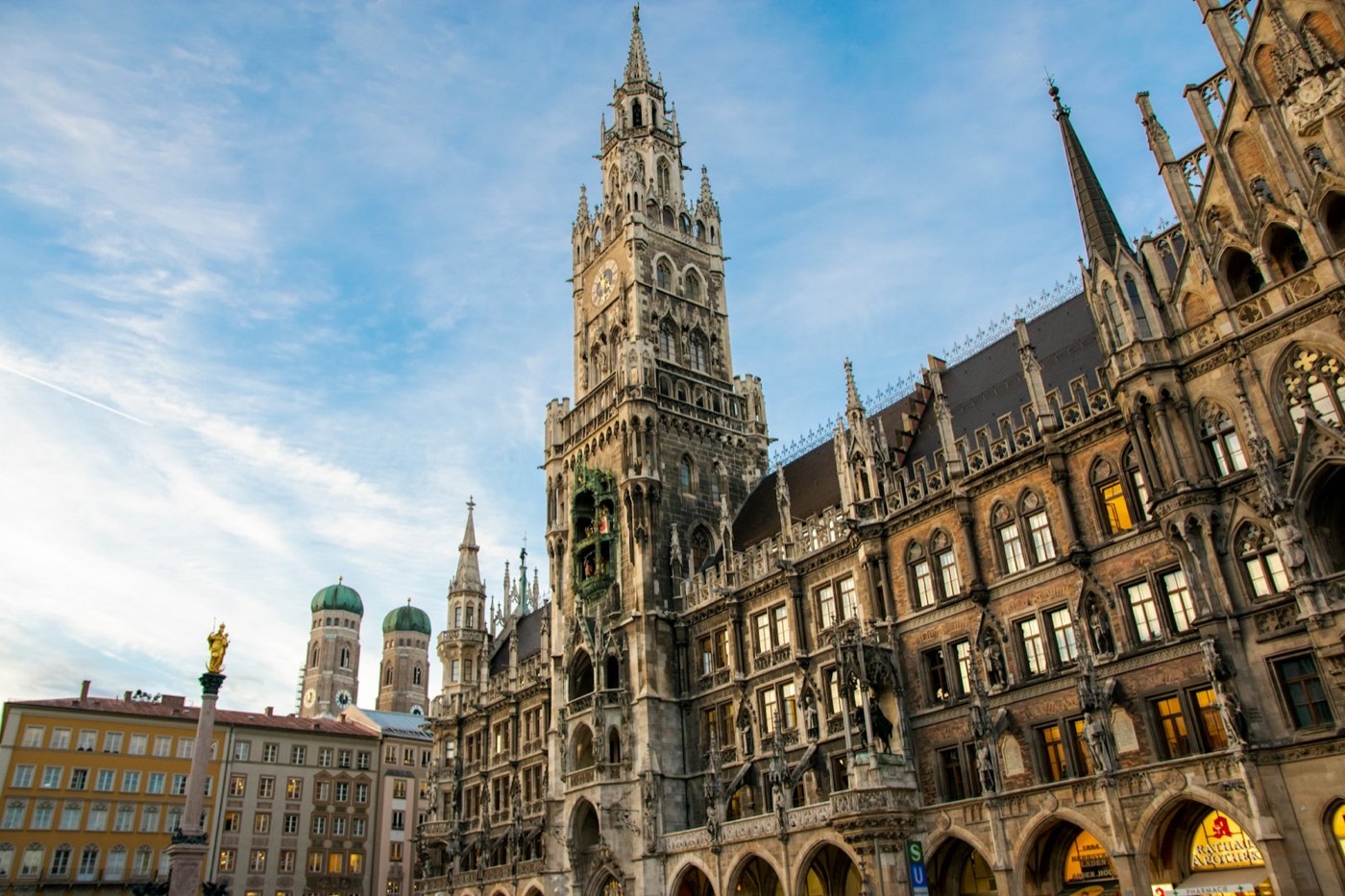 Das Neue Rathaus am Münchner Marienplatz